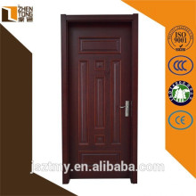 2015 nueva llegada diseño chino puerta de madera de abeto/cereza/roble/teca/nuez